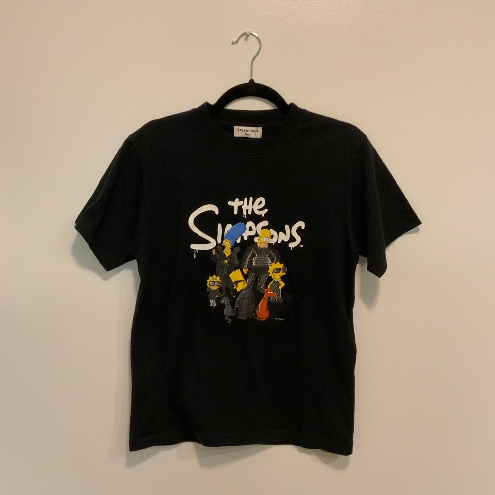 Balenciaga X The Simpsons unisex tee